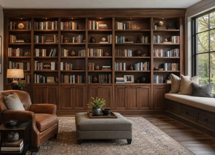 Library Shelving & Custom Bookcases
