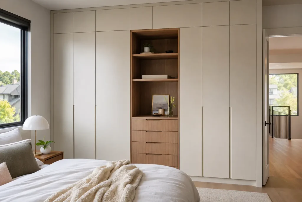 Floor-to-Ceiling Wardrobe Wall